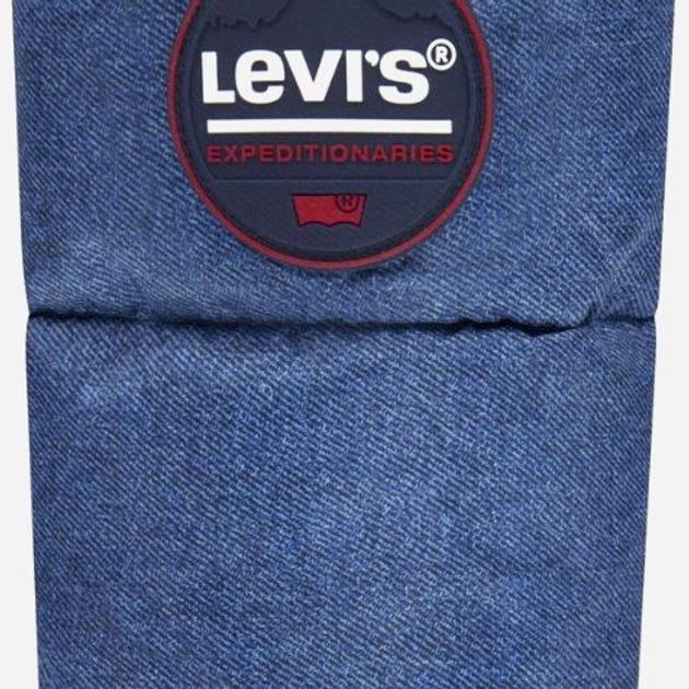 Дитяча зимова стьобана куртка для хлопчика Levi's 8EH86-925-C8D 8A 122-128 см Синя (3666643029739) - зображення 4