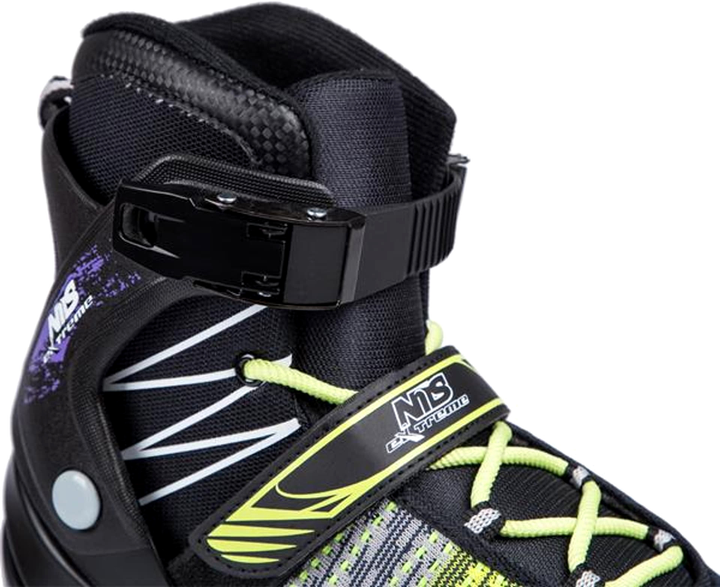 Rolki Nils Extreme Czarno-Zielone 41 (5907695535044) - obraz 8