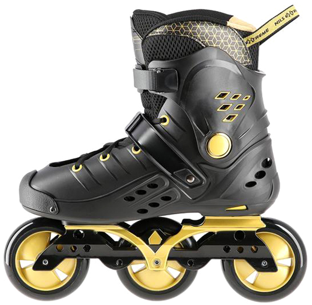 Rolki Nils Extreme Czarno-Złote 36 (5907695595338) - obraz 3