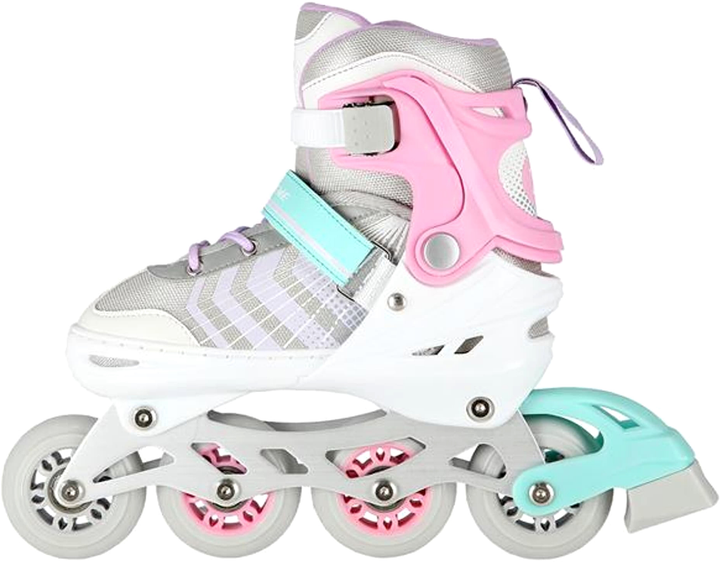 Rolki Nils Extreme 4 w 1 z wymienną płozą figurową Różowe L 39-43 (5907695591903) - obraz 5