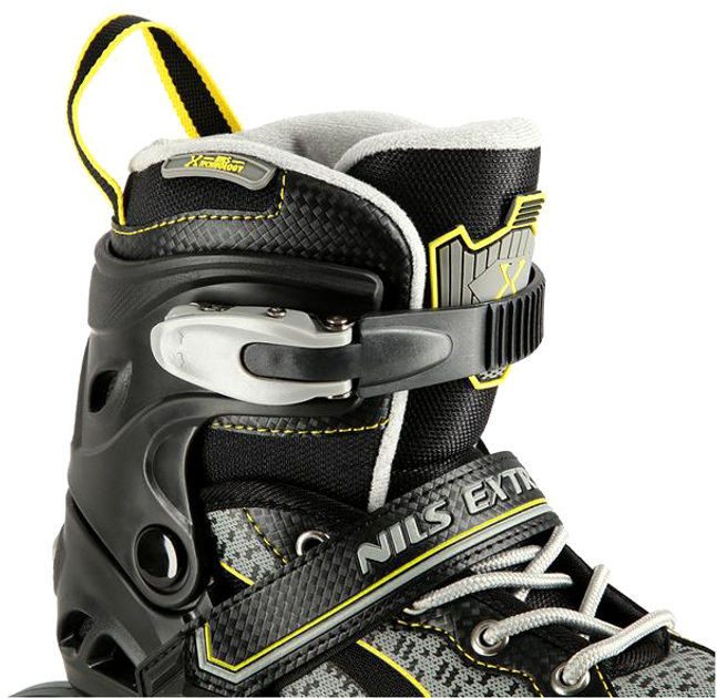 Ролики Nils Extreme Чорно-жовтий L 39-42 (5907695597783) - зображення 6