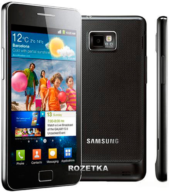 Мобильный телефон Samsung Galaxy S II I9100 Black – фото, отзывы ...