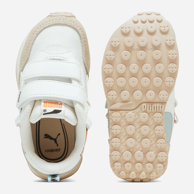 Дитячі кросівки для дівчинки Puma 392587-01 27 Білі (4099683292457) - зображення 3