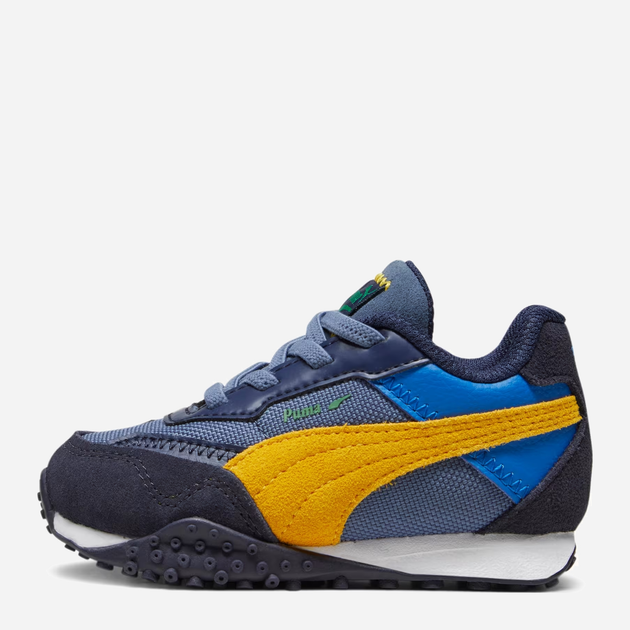 Дитячі кросівки для хлопчика Puma 394725-03 22 Темно-синій/Жовтий (4099683211243) - зображення 1