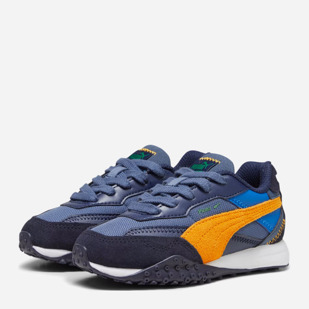 Дитячі кросівки для хлопчика Puma 394724-03 29 Темно-синій/Жовтий (4099683212578) - зображення 2