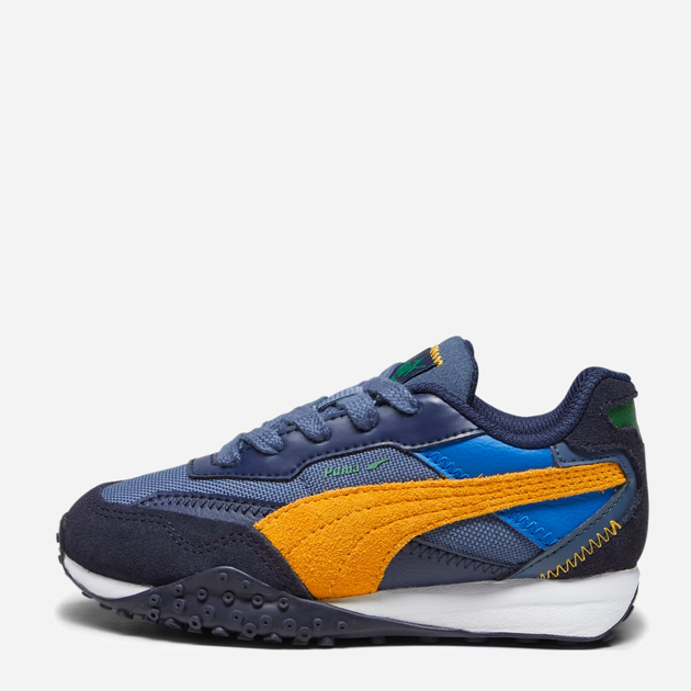 Buty sportowe chłopięce Puma 394724-03 32 Granatowy/Żółty (4099683212615) - obraz 1