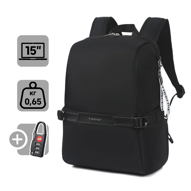 Рюкзак Tigernu T-B9511 15" Black - зображення 5