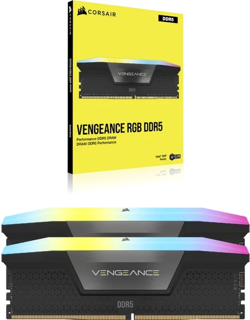 CORSAIR DDR5 6000MHz ARGB 16GB×1 Оперативная память Corsair DDR5-6000 65536MB PC5-48000 (Kit of