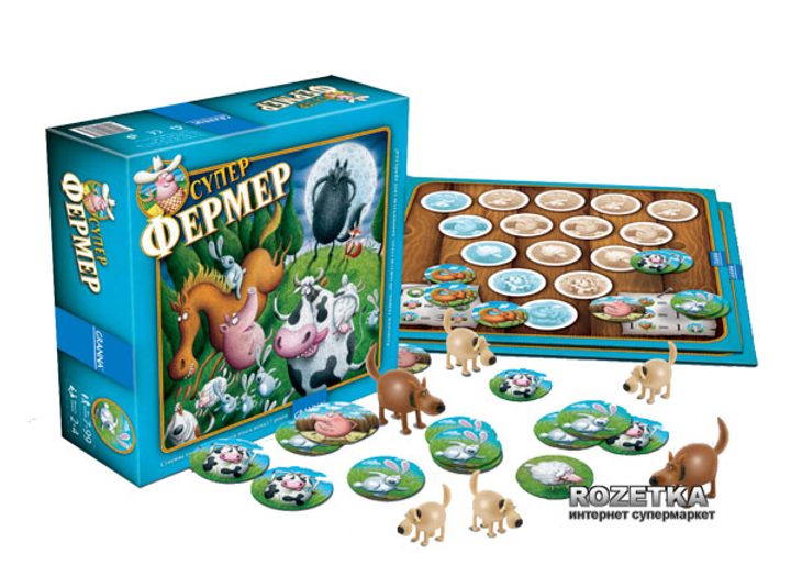 Настольная игра Granna Суперфермер (80865) (5900221080865) - изображение 1