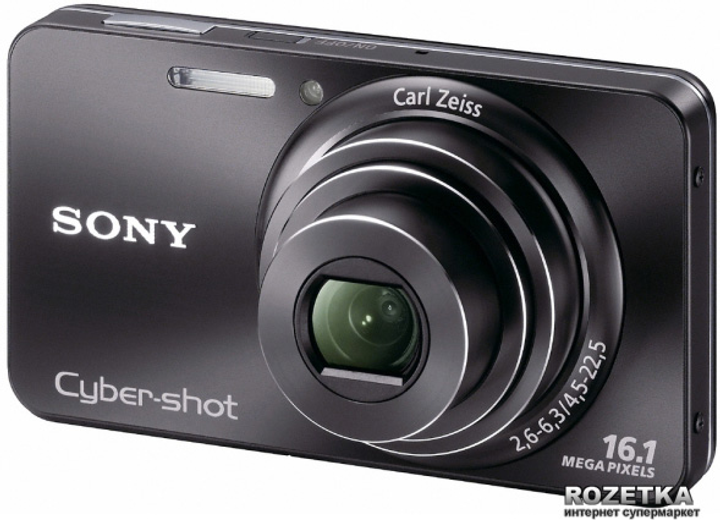 Фотоаппарат Sony Cyber-Shot DSC-W570 Black купить на ROZETKA