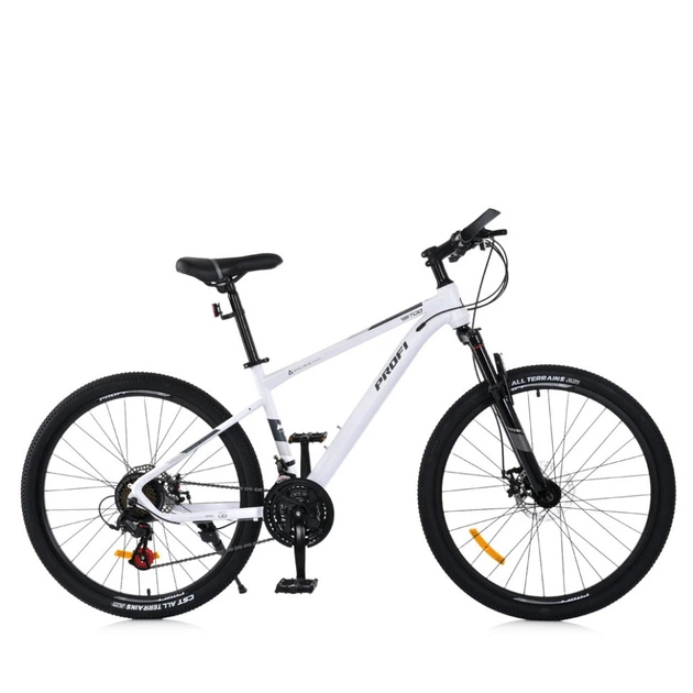 Велосипед SKD75 MTB 2605-2, 26 дюймов, стальная рама 16 Sunrun 24SP белый - изображение 7