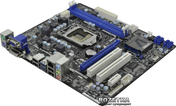 Материнская плата ASRock H61M/U3S3 (s1155, H61, PCI-Ex16) – фото