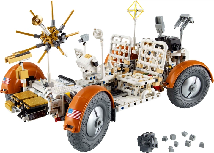 ⭐︎山川 Конструктор LEGO Technic Лунный автомобиль NASA Apollo 1913