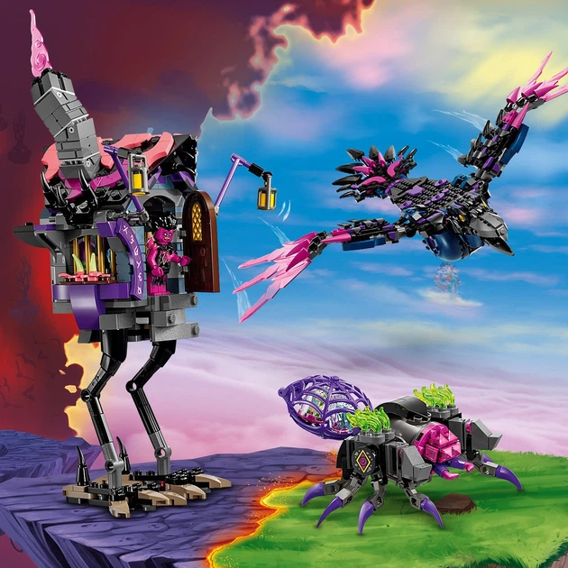 Конструктор LEGO DREAMZzz Полуночный ворон Неведомые 1203 детали