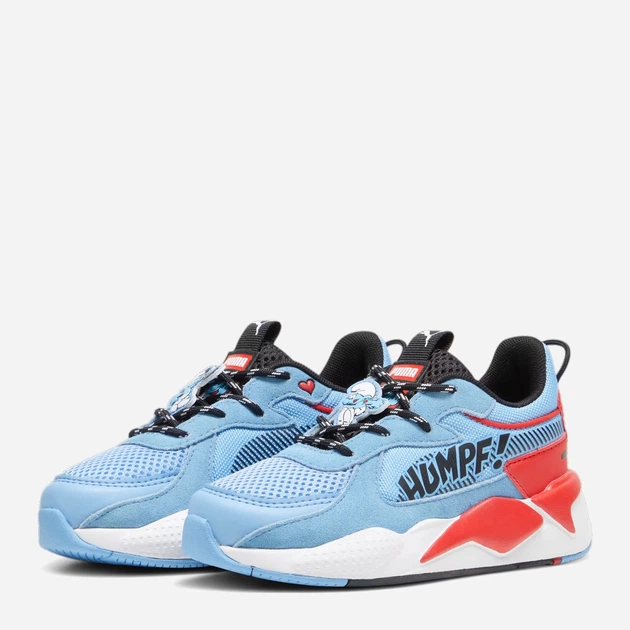 Дитячі кросівки для хлопчика Puma 394784-01 32 Блакитний/Червоний