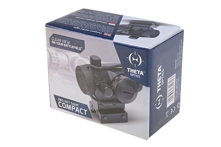 Коліматор Theta Optics Compact II Reflex Sight Black - зображення 2