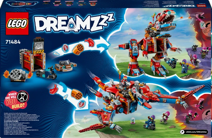 Конструктор LEGO DREAMZzzzz Робот динозавр Купера 917 деталей