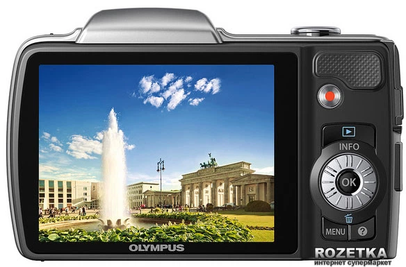 Фотоапарат Olympus SZ-10 Silver + сумка + SD 16Gb! купити на