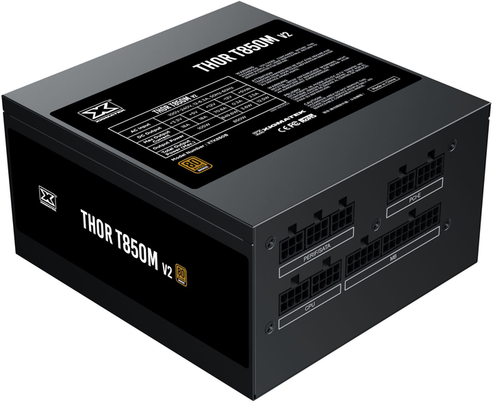 Блок питания Xigmatek Thor T850M V2 850 W (EN41754EU) - изображение 2