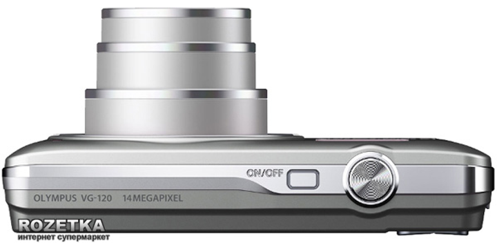 Фотоаппарат Olympus VG-120 Silver купить на ROZETKA