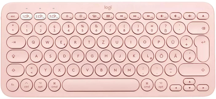 Klawiatura bezprzewodowa Logitech Multi-Device K380 Mac Bluetooth Pink (920-009583) - obraz 1