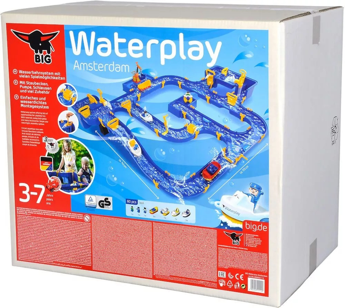 Zestaw do gry Big Waterplay Amsterdam Niebieski (4004943551120) - obraz 4