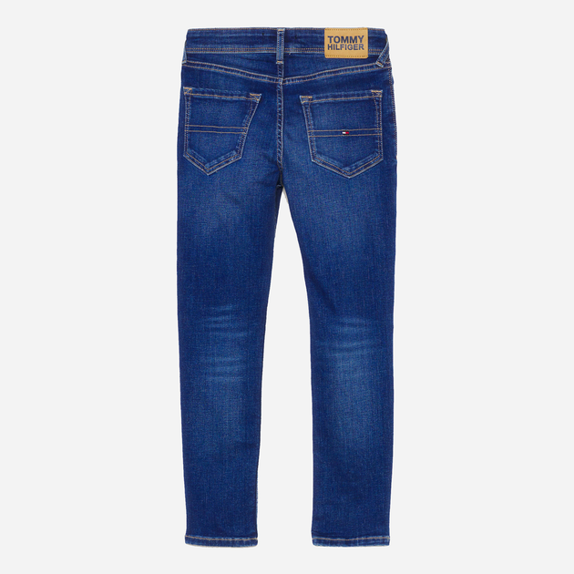 Jeansy regular fit młodzieżowe chłopięce Tommy Hilfiger KB0KB08465-1A8 162 cm Niebieskie (8720644797150) - obraz 2