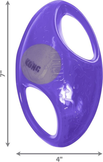 Іграшка KONG Jumbler Football м’яч для собак середніх і великих порід, M/L (0035585034126) - зображення 2