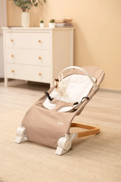 Дитяче крісло шезлонг Caretero Pine Brown TERO-80612 (5908310397887) - зображення 9