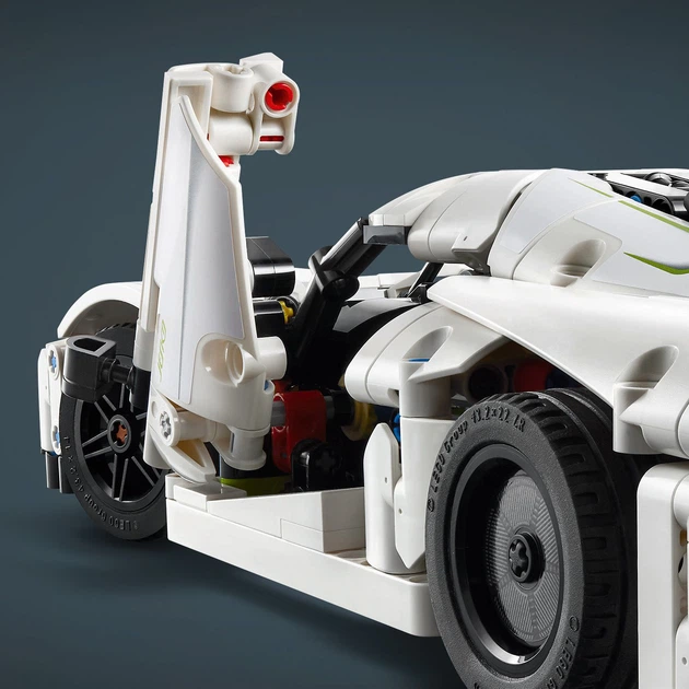 Конструктор LEGO Technic Koenigsegg Jesko Absolut - Білий гіперкар