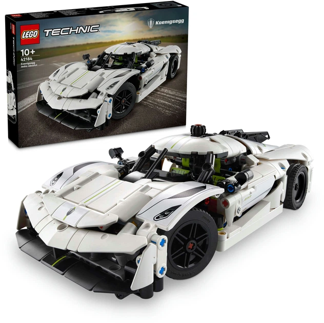 Конструктор LEGO Technic Koenigsegg Jesko Absolut - Белый гиперкар