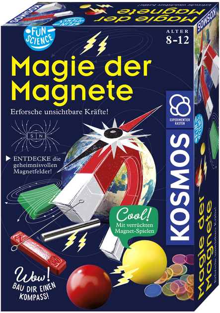 Zestaw doświadczalny Kosmos Fun Science Magia magnesów (4002051654146) - obraz 1