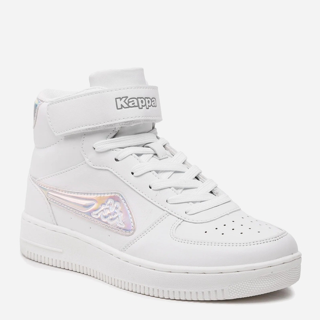 Sneakersy młodzieżowe dla dziewczynki Kappa 242610GC 37 Białe (4066585160559) - obraz 4
