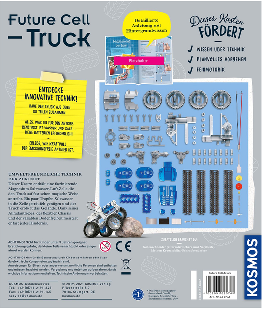 Zestaw doświadczalny Kosmos Future Cell Truck (4002051620745) - obraz 2