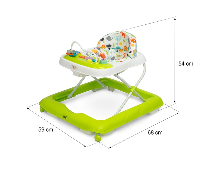 Chodzik dziecięcy Caretero Toyz Nel Grey (TOYZ-2076) (5908310398273) - obraz 13