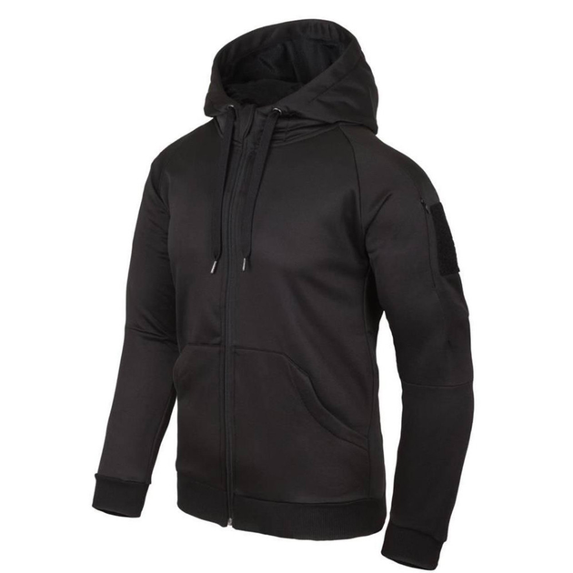 Худи с молнией Helikon-Тех Urban Tactical Hoodie черное размер 2XL - изображение 1