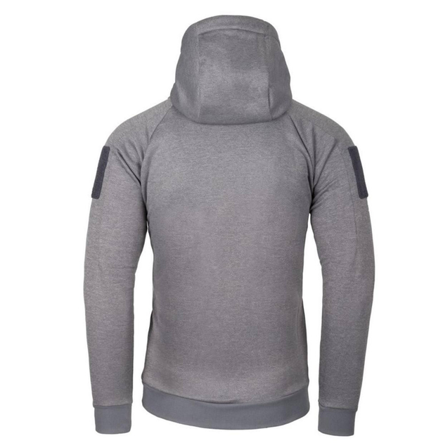 Худи с молнией Helikon-Тех Urban Tactical Hoodie серый меланж размер 2XL - изображение 2