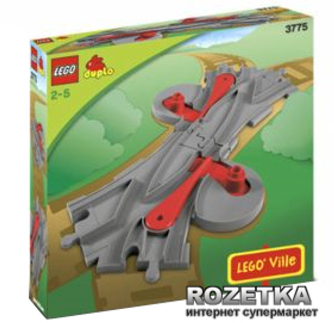 Конструктор LEGO DUPLO Железнодорожные стрелки (3775) – фото, отзывы ...