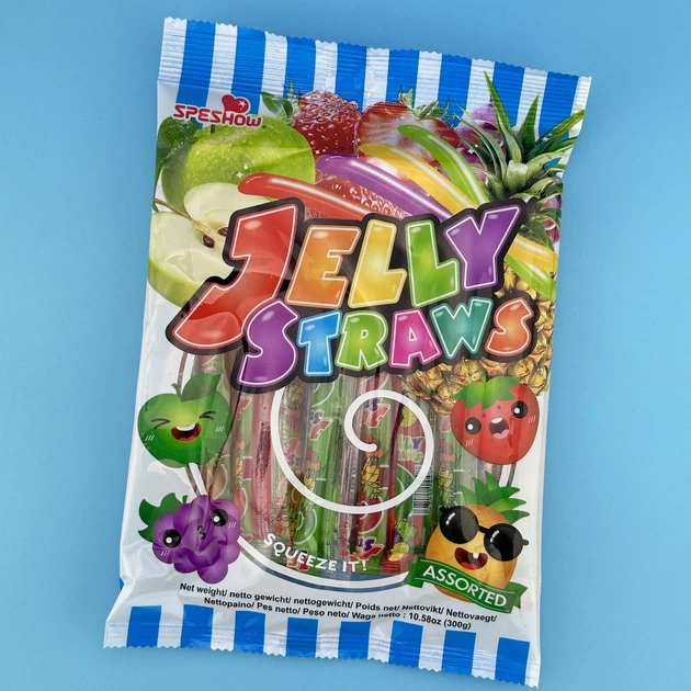 Желе в стиках JIN JIA TAI Fruit Jelly Straws 300 г – купить в