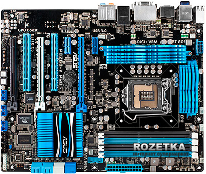 Материнская плата Asus P8Z68-V Pro (s1155, Intel Z68, PCI-Ex16) – фото ...