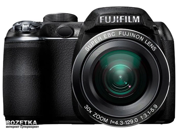 Фотоаппарат Fujifilm FinePix S4000 Black купить на ROZETKA