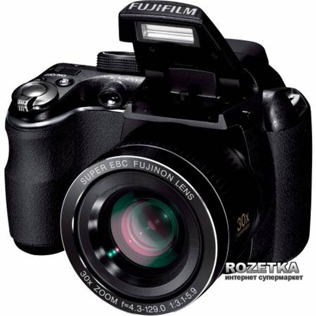 Фотоаппарат Fujifilm FinePix S4000 Black купить на ROZETKA | Отличная ...