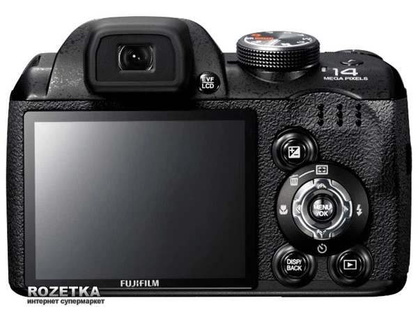 Фотоаппарат Fujifilm FinePix S4000 Black купить на ROZETKA