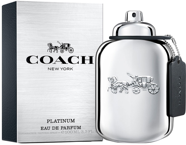 Woda perfumowana męska Coach Platinum 100 ml (3386460096867) - obraz 1