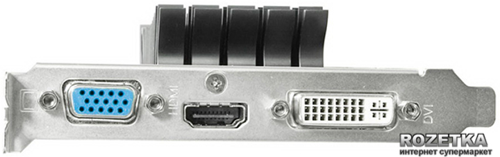 Видеокарта Asus PCI-Ex GeForce 210 SILENT LP 1024MB DDR3 (64bit) (589/1200) (DVI, VGA, HDMI) (EN210 SILENT/DI/1GD3/V2(LP)) - изображение 3