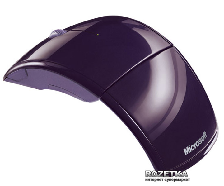 Мышь Microsoft Wireless Notebook ARC Mouse USB Purple Ru Ret (ZJA-00039 ...