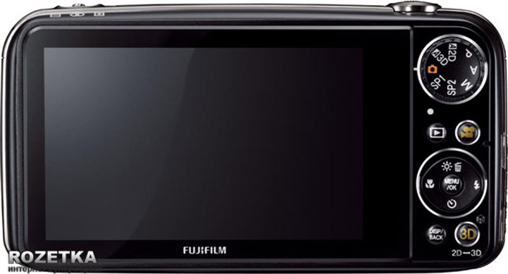 Фотоаппарат Fujifilm FinePix Real 3D W3 Black купить на