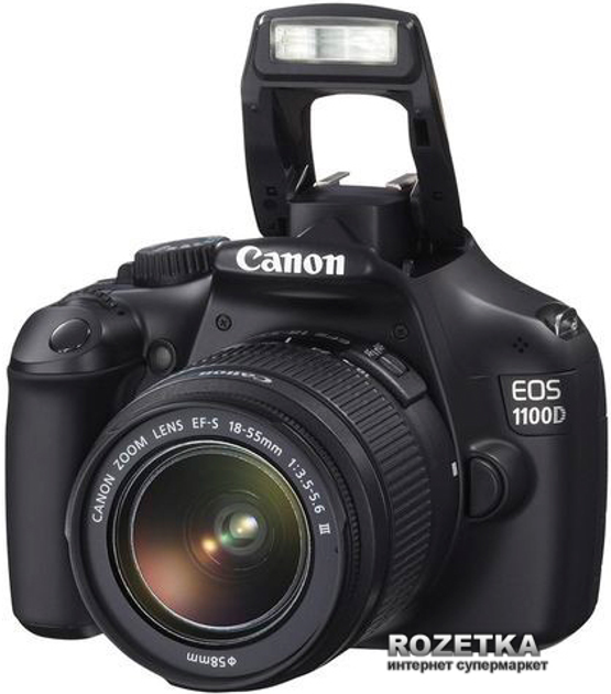 Фотоаппарат Canon EOS 1100D 18-55 DC III KIT официальная гарантия ...