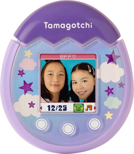 Интерактивная игрушка Bandai Tamagotchi Pix Original Sky Purple