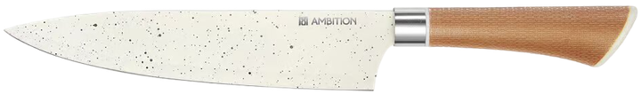 Komplet noży z ostrzałką i obieraczką  Ambition Nature 4-elementowy (5904134803702) - obraz 2